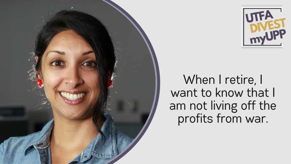 Brown skinned women with dark hair in a bun and a smile, wearing a jean shirt with arms crossed.